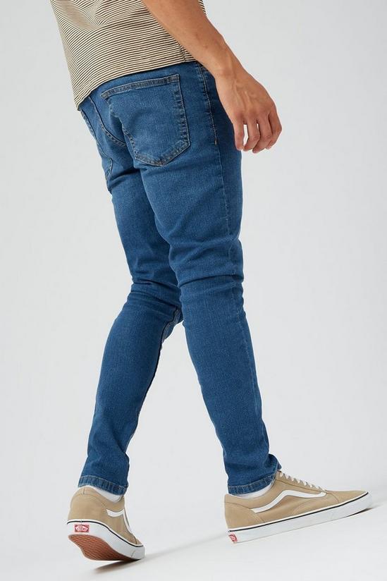 Burton Mid Blue Skinny Fit Jeans 3