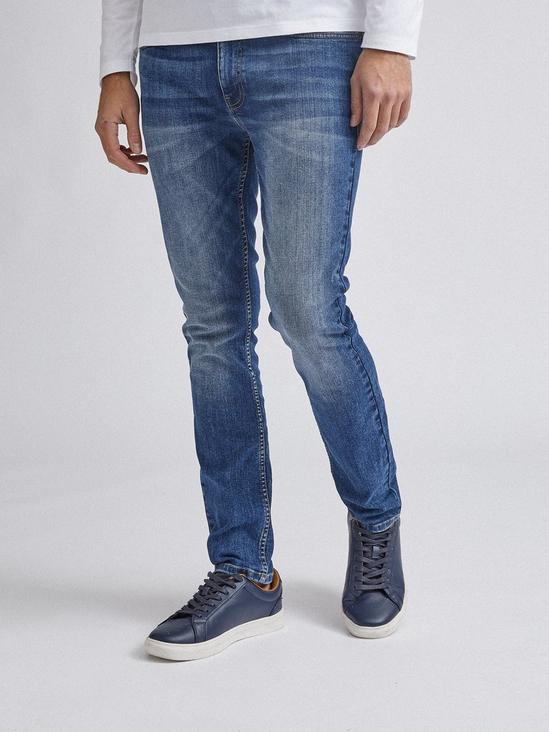 Burton Mid Blue Skinny Fit Jean 1
