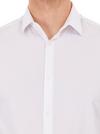 Burton White Slim Fit Textured Stretch Shirt thumbnail 4
