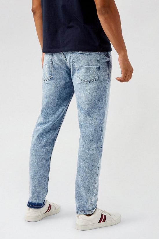 Burton Blue Tapered Fit Jeans 3