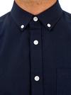 Burton Navy Short Sleeve Oxford Shirt thumbnail 3