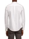 Burton White Long Sleeve Grandad Oxford Shirt thumbnail 3