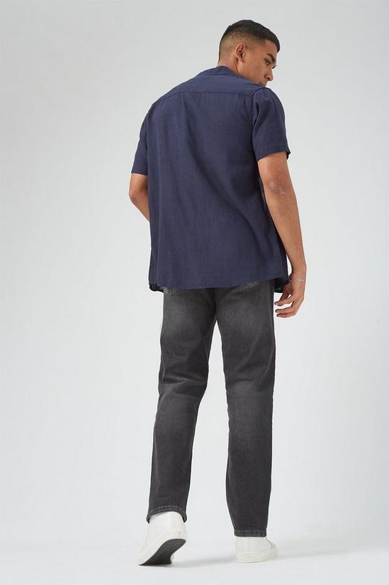 Burton Dark Grey Straight Fit Jeans 3