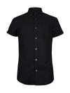 Burton Black Short Sleeve Oxford Shirt thumbnail 2
