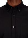 Burton Black Short Sleeve Oxford Shirt thumbnail 4