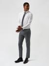 Burton 2 Pack Slim Navy And Mid Grey Trousers thumbnail 4