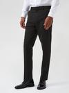 Burton 2 Pack Slim Fit Black Smart Trousers thumbnail 1