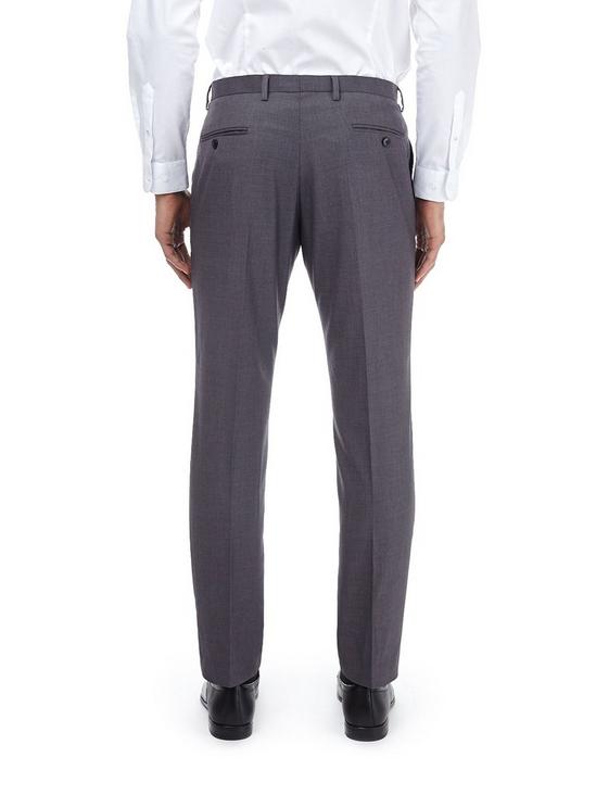 Burton Grey Essential Skinny Fit Suit Trousers 2