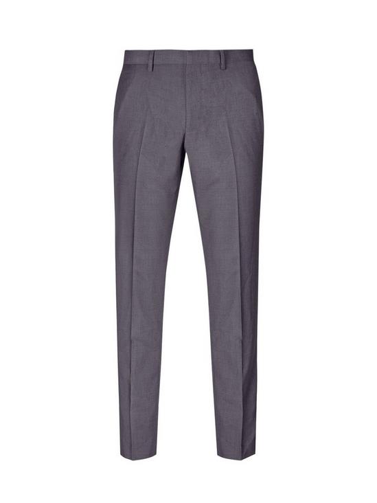 Burton Grey Essential Skinny Fit Suit Trousers 4