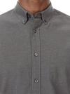 Burton Charcoal Long Sleeve Oxford Shirt thumbnail 4