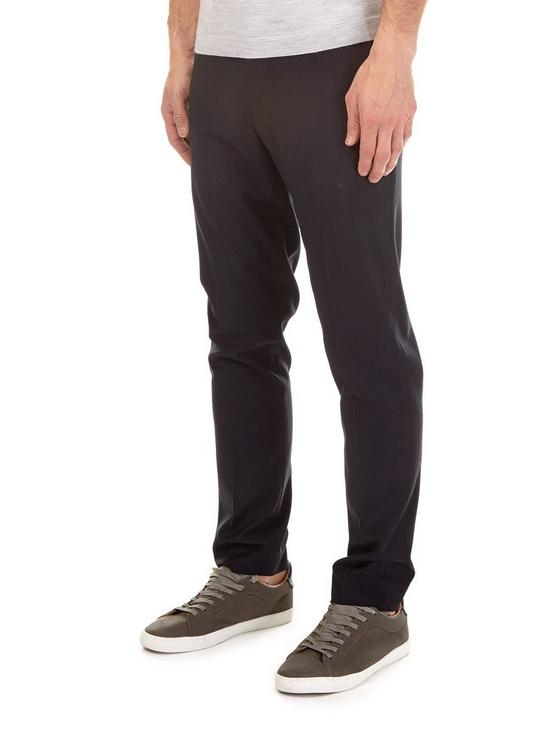 Burton Navy Skinny Fit Stretch Trousers 2
