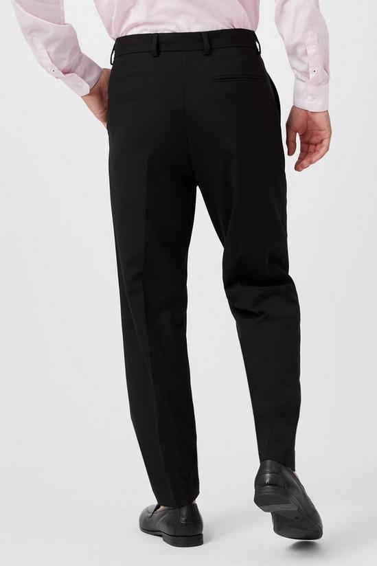 Burton Regular Black Stretch Trousers 3