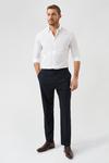 Burton Relaxed Navy Trousers With Polyester thumbnail 1