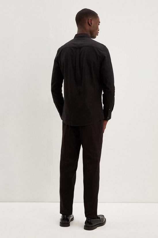 Burton Black Long Sleeve Oxford Shirt 3