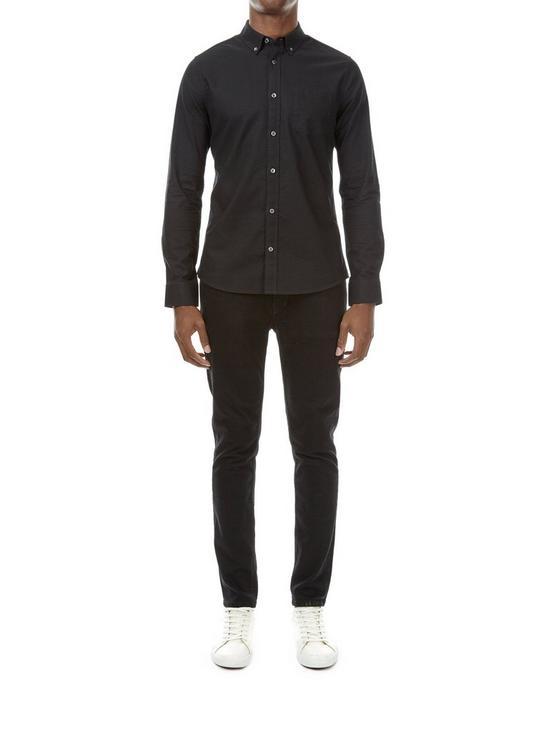 Burton Black Long Sleeve Oxford Shirt 5