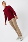 Burton Red Crew Neck Jumper With Cotton thumbnail 2