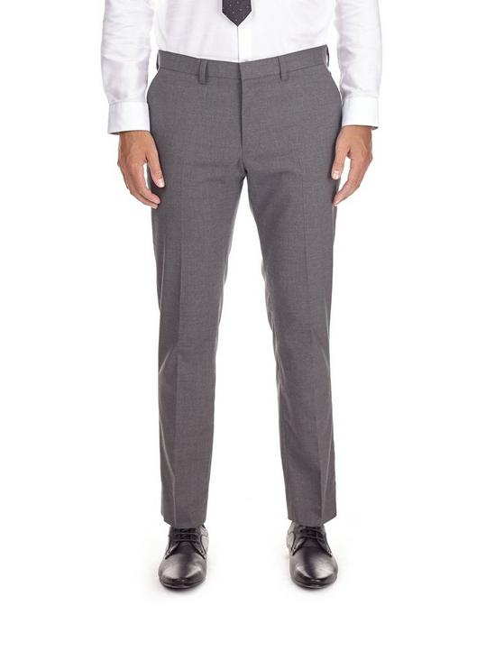Burton Skinny Stretch Grey Trousers 1