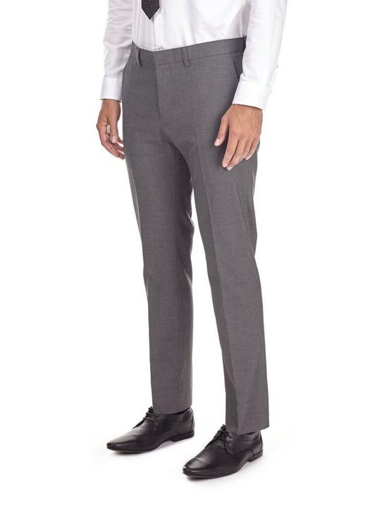 Burton Skinny Stretch Grey Trousers 3