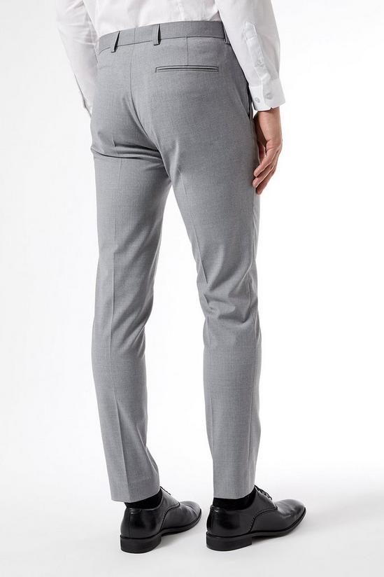 Burton Super Skinny Light Grey Stretch Trouser 3