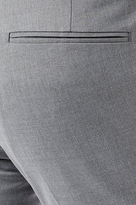 Burton Super Skinny Light Grey Stretch Trouser 4