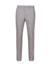 Burton Light Grey Slim Fit Stretch Trousers thumbnail 2