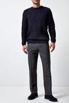 Burton Charcoal Tailored Fit Stretch Trousers thumbnail 1