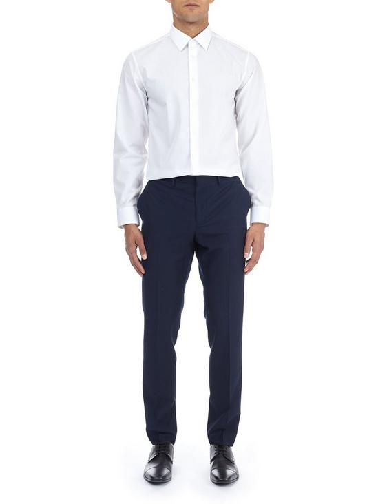 Burton Navy Essential Skinny Fit Suit Trousers 5