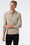 Burton Cold Stone Knitted Polo with Cotton thumbnail 1