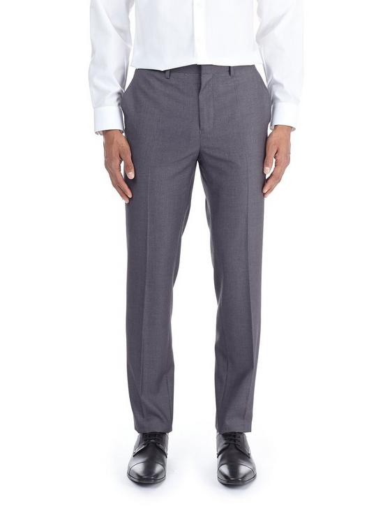 Burton Grey Slim Fit Trousers 1