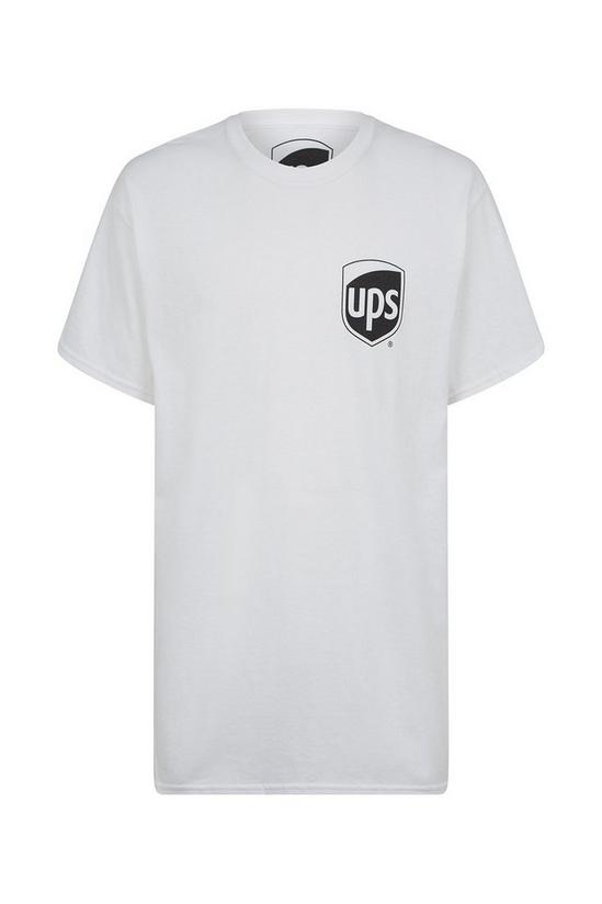 Burton White UPS Graphic T-Shirt 4