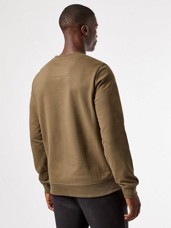 Burton Khaki Fleece Utility Sweatshirt 2