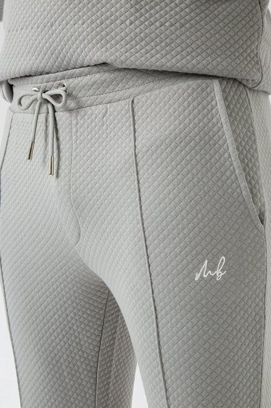 Burton MB Collection Grey Quilted Joggers 4