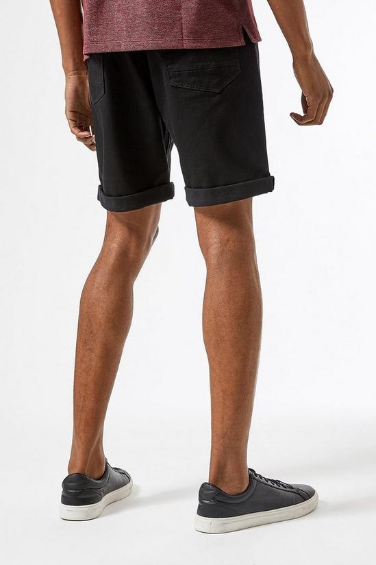 Burton Skinny Black Twill Shorts 3