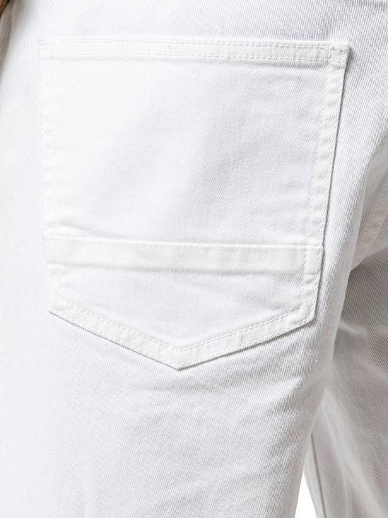 Burton White Skinny 5 Pocket Shorts 3