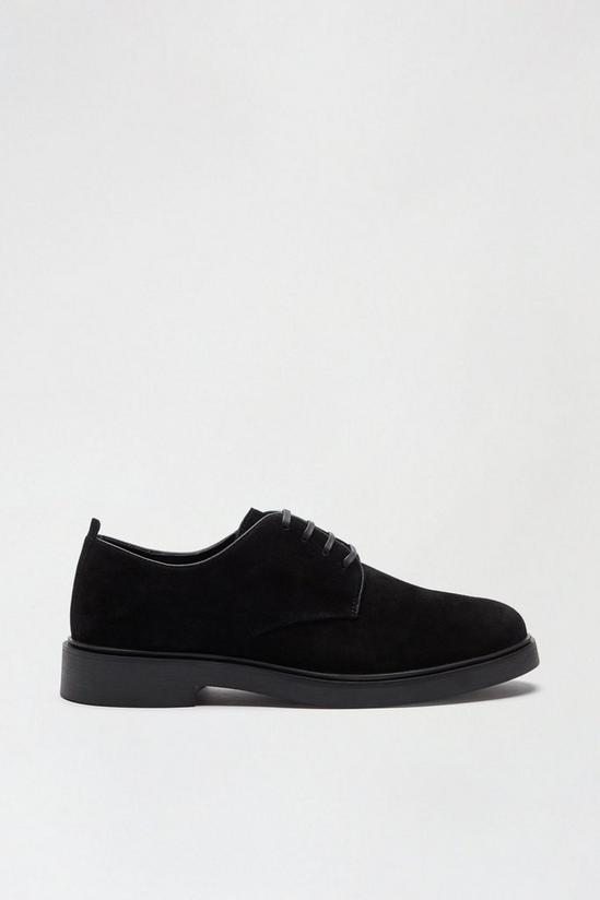 Burton Black Suede Derby Shoes 1