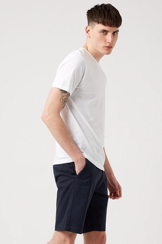 Burton Navy and Frost Pack Chino Shorts 1