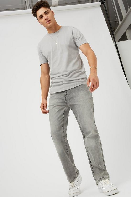 Burton Relaxed Fit Dusty Grey Jeans 4