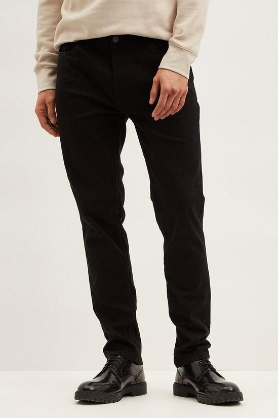 Burton Slim Fit Black Jeans 1