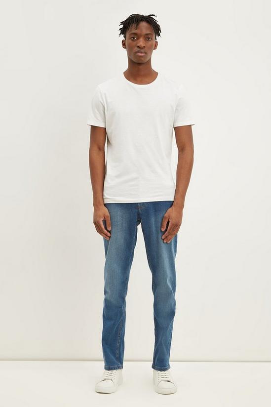 Burton Slim Fit Mid Wash Jeans 1