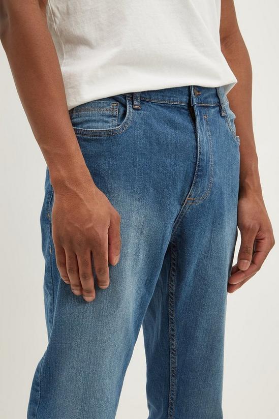 Burton Slim Fit Mid Wash Jeans 4