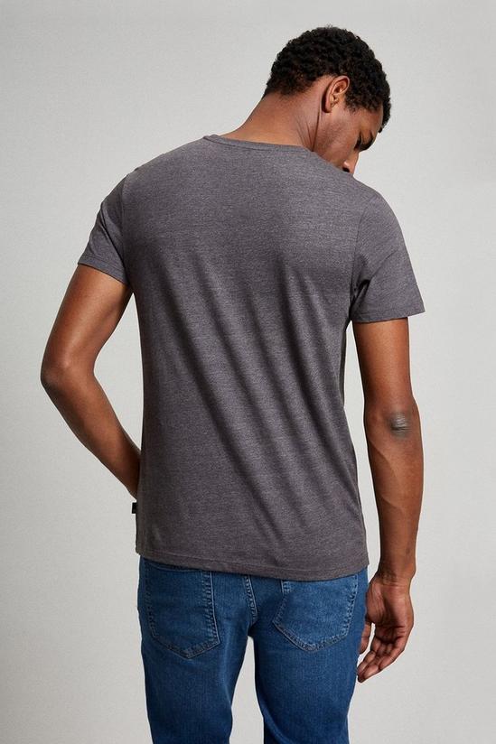 Burton Slim Fit Charcoal Marl T-Shirt 3