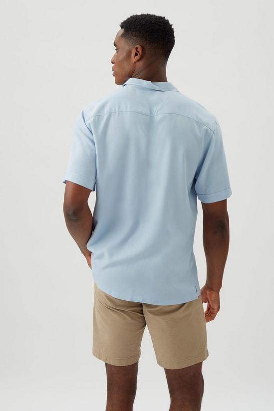 Burton Sky Blue Double Pocket Shirt 3