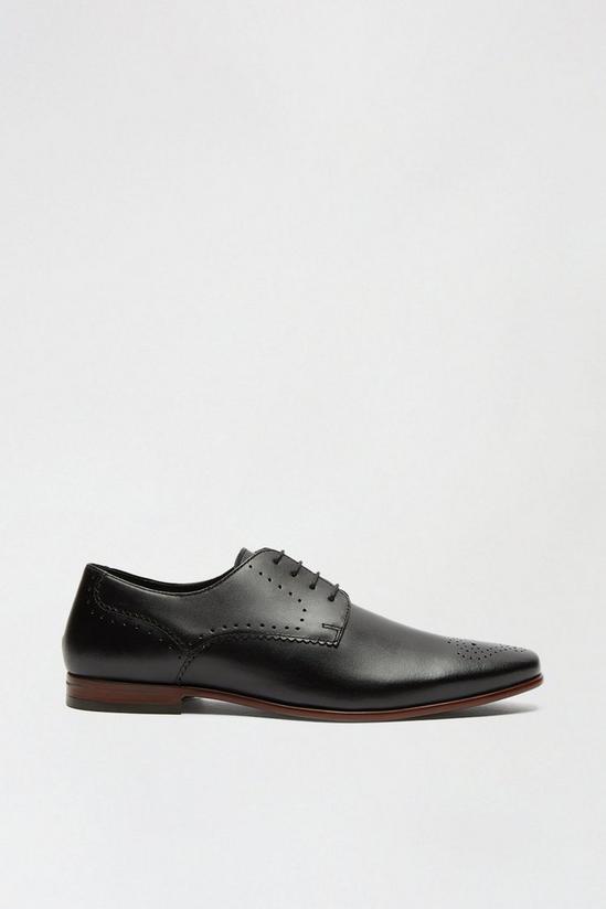 Burton Leather Shoes with Brogue Detail 1
