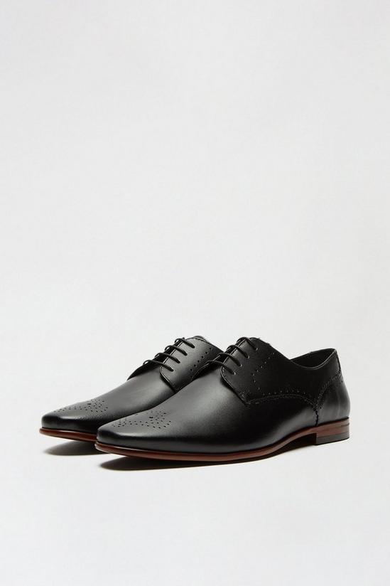 Burton Leather Shoes with Brogue Detail 2