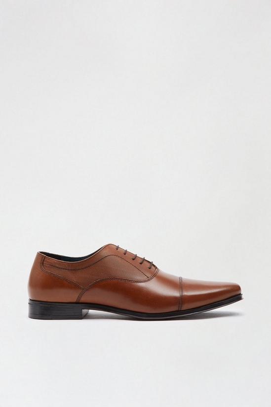 Burton Tan Benjamin Leather Shoes 1