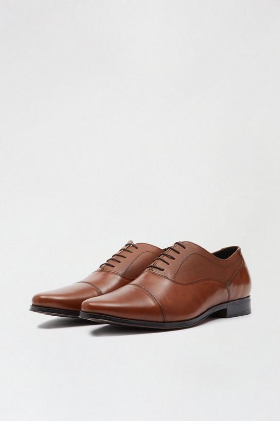 Burton Tan Benjamin Leather Shoes 2
