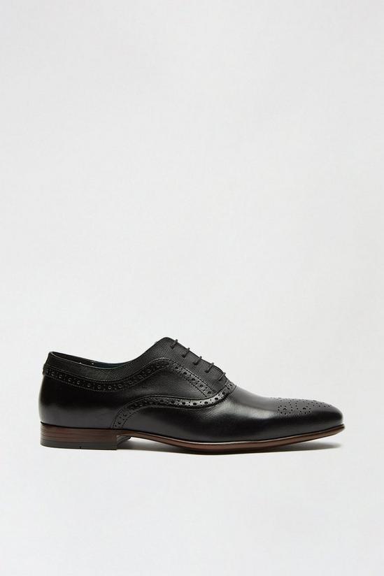 Burton Black Baden Leather Shoes 1