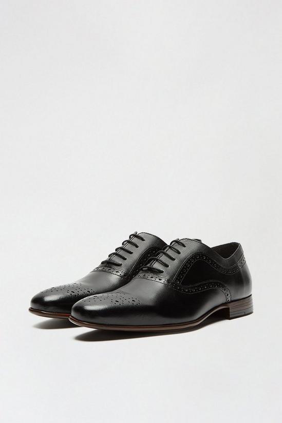 Burton Black Baden Leather Shoes 2
