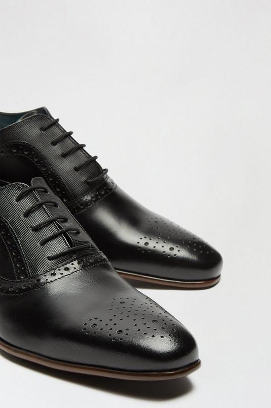 Burton Black Baden Leather Shoes 4