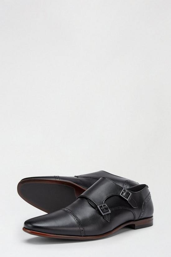 Burton Leather Monk Shoes 4
